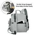 thumbnail image 6 of Multifunctional Baby Diaper Bag Backpack Mommy Bag Mummy Changing Bag Waterproof (US SHIP), 6 of 7
