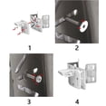 thumbnail image 4 of Security Camera Corner Bracket Stainless Steel Camera Mounting Bracket for Secure Installation in Corners, 4 of 4
