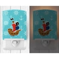 thumbnail image 2 of Caroline's Treasures BB8968CNL Pirate Ship Blue Ceramic Night Light, 6x4x3", multicolor, 2 of 2