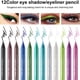 thumbnail image 2 of Set de lápices delineadores de ojos MooGlamor, gel impermeable de 12 colores, 2 of 7