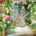 thumbnail image 5 of ddioayh Acrylic Guardian Angel & Dog Light Catcher Ornament - Colorful Garden Decor, Weather-Resistant & Shatterproof for Indoor Outdoor Use, Excellent Gift for Home Decoration, 5 of 7