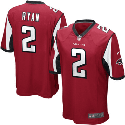 Matt ryan youth football jersey deals