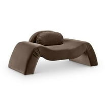 Meridian Furniture Austin Brown Velvet Chair