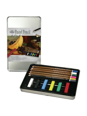 Royal Brush Pastel Pencil Small Tin Art Set