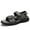 gray, variant on Men Summer Sport Sandals Athletic Beach Water Hiking Shoes Comfort Breathable Casual Non-slip Indoor Outdoor Sandal