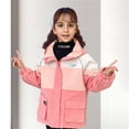 thumbnail image 2 of MQLKF Girls Winter New Interchange Jacket Thick Hardshell Mountaineering Clothing Outdoor Sports Jacket Clothing With Cotton Jacket Leisure Stylish Daily Girls Coat, 2 of 9
