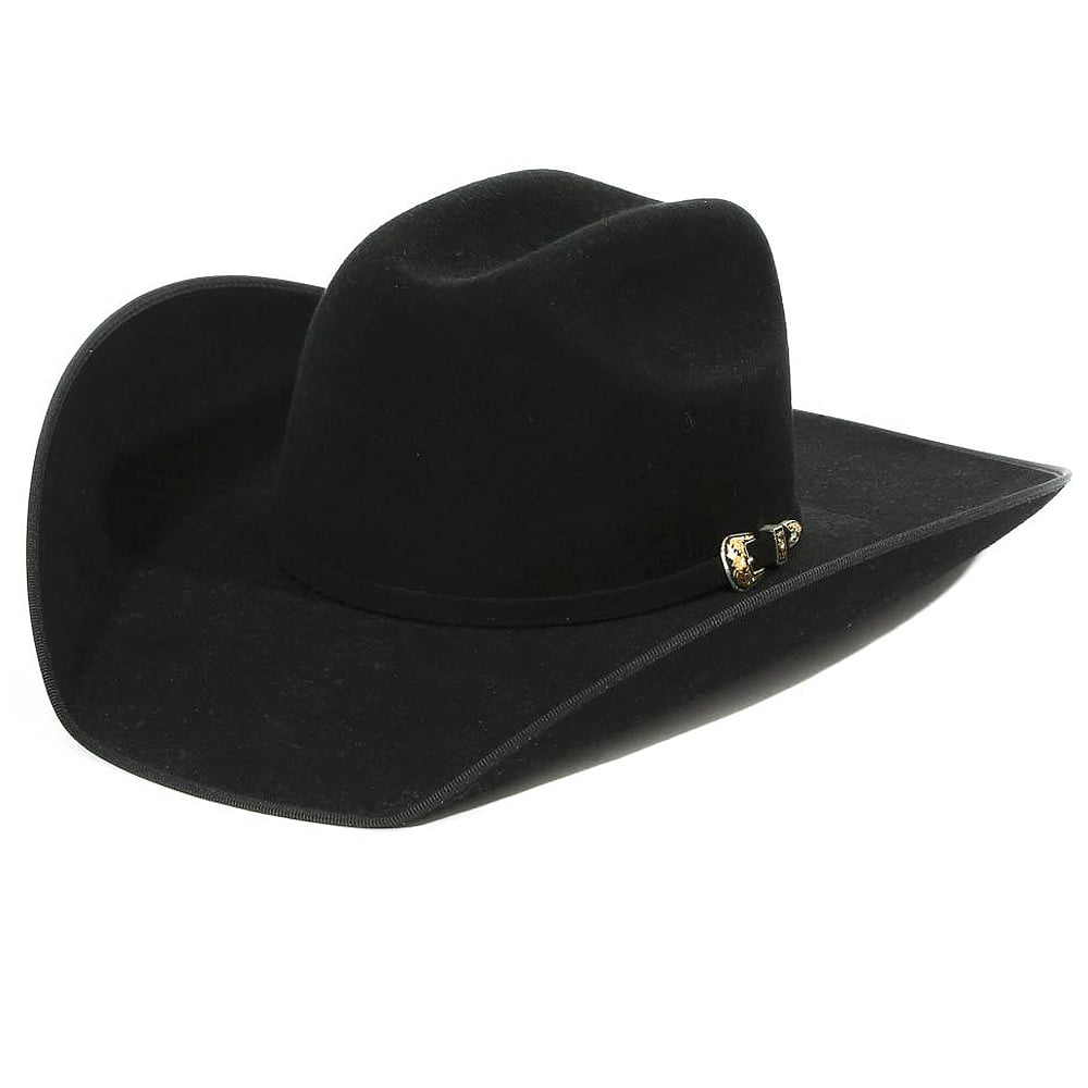 57%OFF!】 Wrangler Northbrook Black Felt Western Cowboy Hat 