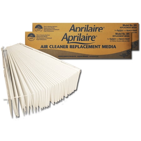 Aprilaire 201 (2 Pack) Replacement Filters, Genuine Aprilaire Air Purifier Filters for Air Cleaner Models 2200 amp; 2250 (2 Pack)