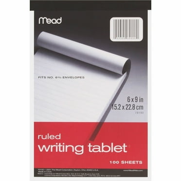 Mead, MEA70102, Ruled Writing Tablet, 1 Each