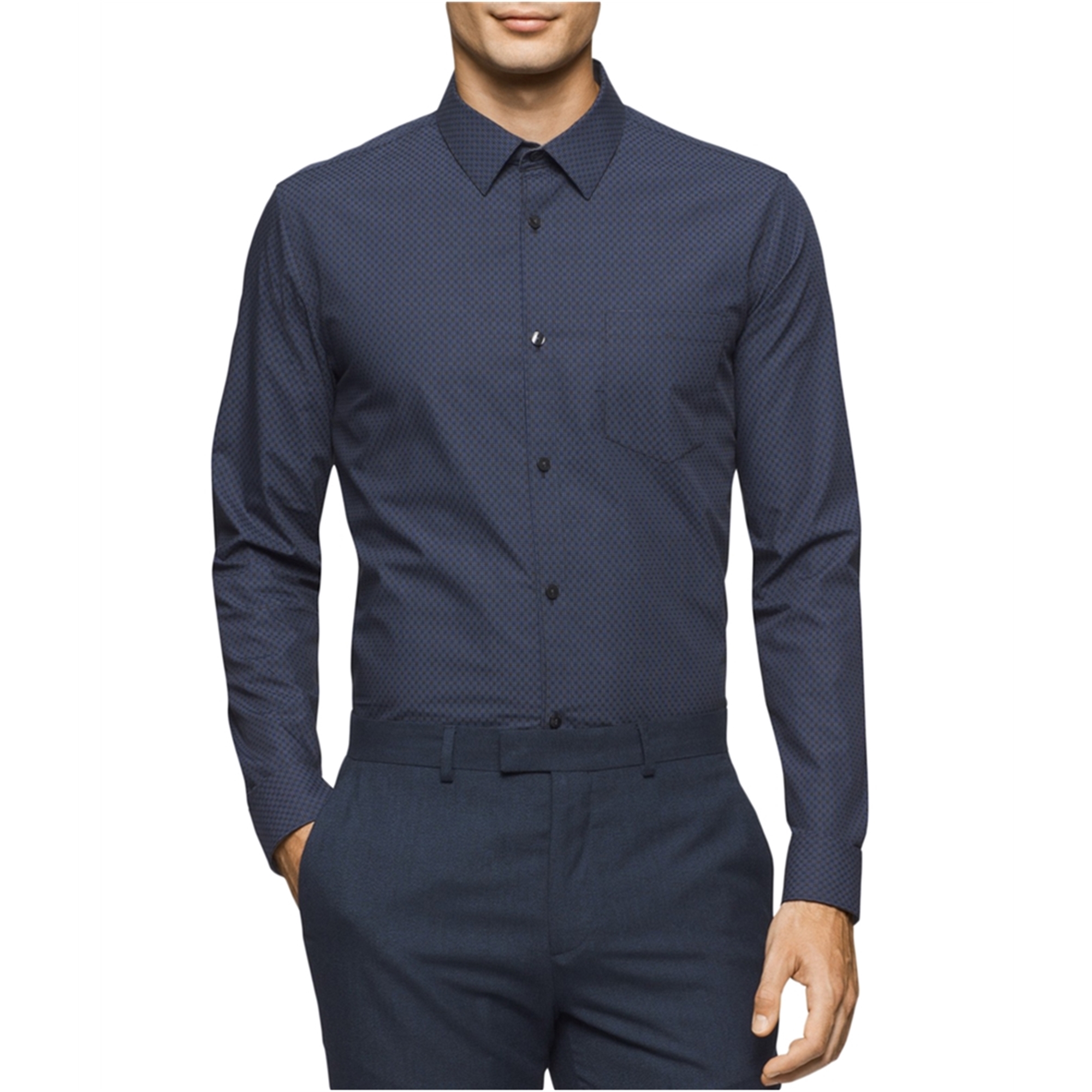 Calvin Klein Mens Infinite Cool Button 