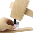 thumbnail image 3 of CIMAXIC Right Angle Chisel for DIY Woodworking Metal Silver Adjustable Plates with Ergonomic Design Suitable for Furniture Making 1 Pc,2.95"X1.18"X1.18", 3 of 5