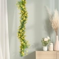 thumbnail image 6 of 70-Inch Artificial Eucalyptus Rattan Vine with Flowers for Home Decor and Wedding Backdrops, 6 of 6