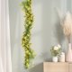 thumbnail image 5 of Vides de flor de gypsophila amarilla simulada de rattan, enredaderas decorativas de flores falsas para tuberías de acondicionamiento, techo de salón, rattan de eucalipto retorcido de plástico, 5 of 6
