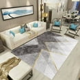CozyQx 2024 Home Decor The Living Room Carpet Is Geometrically Good for