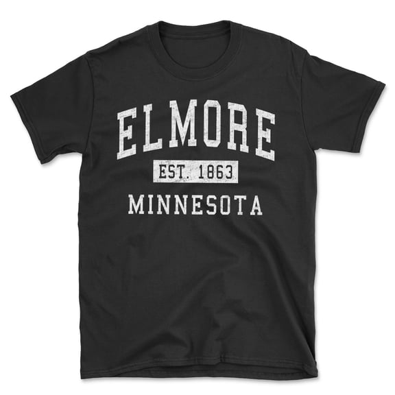 Elmore Minnesota Classic Established Men's Cotton T-Shirt