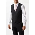thumbnail image 3 of Burton Mens Essential Single-Breasted Slim Waistcoat, 3 of 7