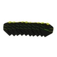 thumbnail image 4 of maskred Set of 10 Stylish Standard Shape Flights Tail Accessory for Games Black Green 1Set, 4 of 6