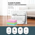 thumbnail image 4 of Decontamination Mopping Sheets, 200 Count 2 Pack, Floor Cleaner for Mopping, Multi Surface Cleaner, Microfiber Mop Pads, Vinyl Floor Cleaner, Portable Stain-Removing Brightening, 4 of 6