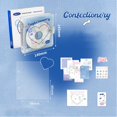 thumbnail image 4 of Retro CD Photocard Collect Book 80 Bolsillos Idol Photo Album Con Lindas Notas Adhesivas Lyrics Book Gift Box Kpop Fans Deluxe Notebook, 4 of 4