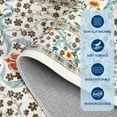 thumbnail image 3 of Garvee 6x9 Floral Area Rug Living Room Rug, Washable Rugs Non Slip Stain Resistant Soft Indoor Printed Rug Carpets, Low Pile Floor Mats for Bedroom Dining Room Home Office, Beige, 3 of 8