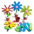 thumbnail image 1 of Kids Craft Set Handmade 10 Sets Decorative Flower Craft Kit Potted Plant Set, 1 of 10