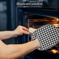 thumbnail image 6 of Pot Holders ,Silicone Hot Pads for Kitchen,Heat Resistant Oven Mitts Pads with Pockets Non Slip Grip, Large Potholders,Trivets for Cooking, Baking for Kitchen Baking Cooking Mitt(Grey,9.84x7.48"), 6 of 9