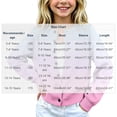 thumbnail image 2 of Cethrio Girls Knitted Cardigans, Gradient Color Button Front Fall Winter Long Sleeve Fall Winter Sweater Size 5-6 Years Blue, 2 of 5