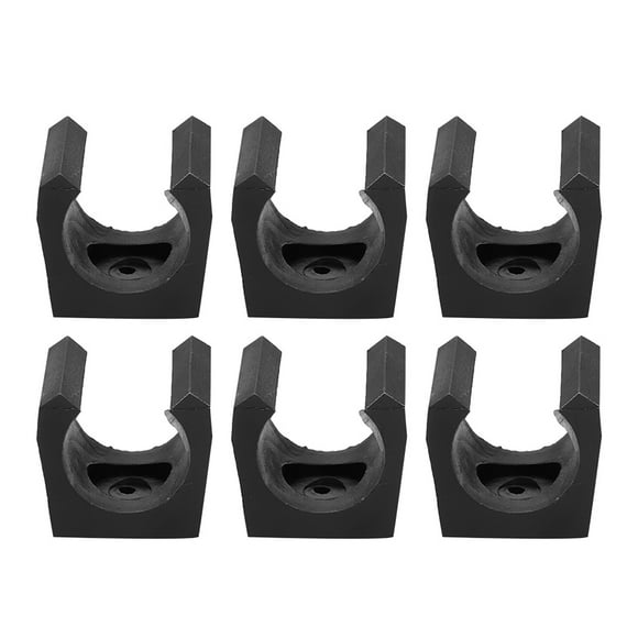Soporte individual de plástico para billar, Mini varilla organizadora, accesorio portador, 6 uds.
