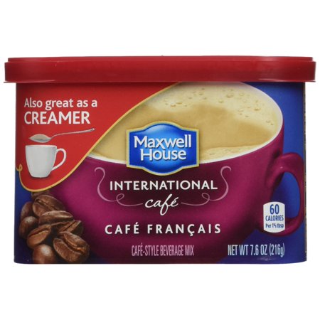 Maxwell House International Cafe Francais Café, 7.6 Oz Tub (Pack Of 8) Packaging May Vary