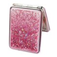thumbnail image 3 of 2x Espejo para maquillaje, para mujer, Szie, espejo cosmético, espejo plegable Colco Espejo de maquillaje compacto de viaje, 3 of 8