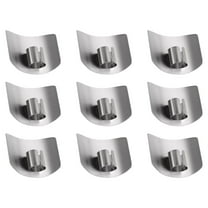 Gnmfd Stainless Steel Finger Guard Kitchen Vegetable Cutter Hand Protector for Safe Slicing Chopping Cooking Use for Home Restaurant Chefs Kitchen Safety