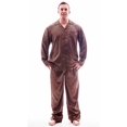 thumbnail image 2 of Up2date Fashion's Men's Tie Print Satin Classic Pajama Set, 2 of 2
