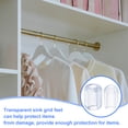thumbnail image 2 of 80Pcs Sink Grid Protectors Transparent Round Kitchen Sink Wire Protective Rack Feet For Kitchen Use, 2 of 8