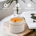 thumbnail image 3 of 3-in-1 Ceramic Candle Melter, Scented Candle Melter, Electric Scented Candle Burner, Suitable for Home, Office, Bedroom, Gifts and Decorations, 3 of 5