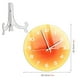 thumbnail image 3 of Teissuly Minimalistic Elegant Wall Clock Modern Minimalistic Battery Powered Silent Practical Home Decoration Teissuly WER202311273588, 3 of 9