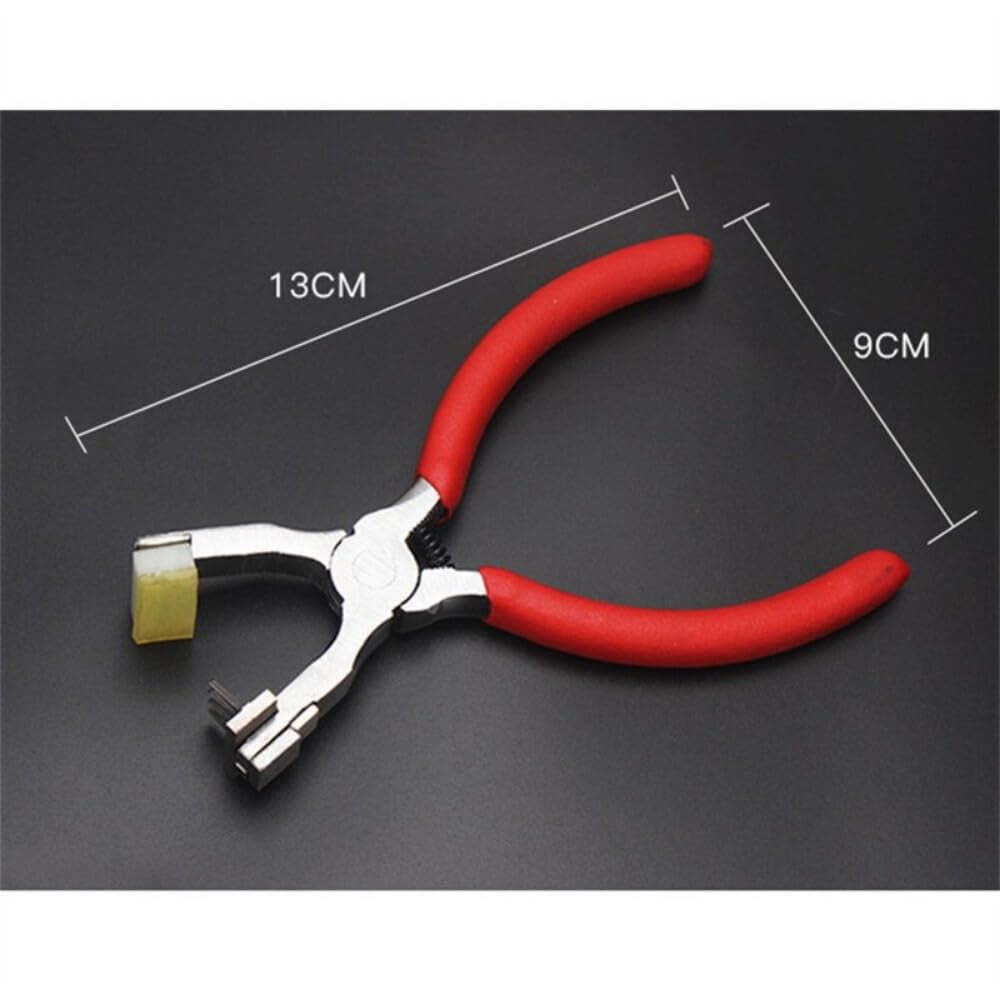 Leather Hole Punch Tool Stitching Hand Pliers 4mm Leather Craft Tool For Belts Straps Saddles Shoes
