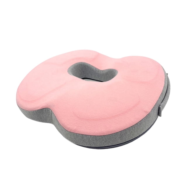 Cojín de asiento de espuma viscoelástica, almohadilla grande y versátil con funda extraíble, cojín ergonómico para silla para cadera, ideal para Estilo D