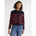 thumbnail image 4 of Free Assembly Women’s Pocket Cardigan Sweater with Long Sleeves, Midweight, Sizes XS-XXXL, 4 of 5