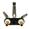 thumbnail image 3 of ALFI brand AB1493-BN Brushed Nickel Two-Handle 4'' Centerset Bathroom Faucet, 3 of 6