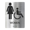 thumbnail image 4 of Letrero de baño, letrero de baño, tablero de señalización, letrero de baño , letrero de inodoro moderno para hombres y mujeres, supermercado, Estilo B, 4 of 8