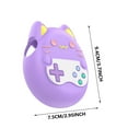 thumbnail image 4 of Purple Tamagotchi Protective Case Soft Silicone Cover With Tpu Screen Protector 360 Degree Protection For Electronic Pet Game Device Protective Cover, 4 of 4