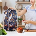 thumbnail image 3 of HELLHERO Colorful Cat and Daisy Pattern Design Kitchen Blender Dust Cover, Spill-Proof for Kitchen Use, 3 of 6