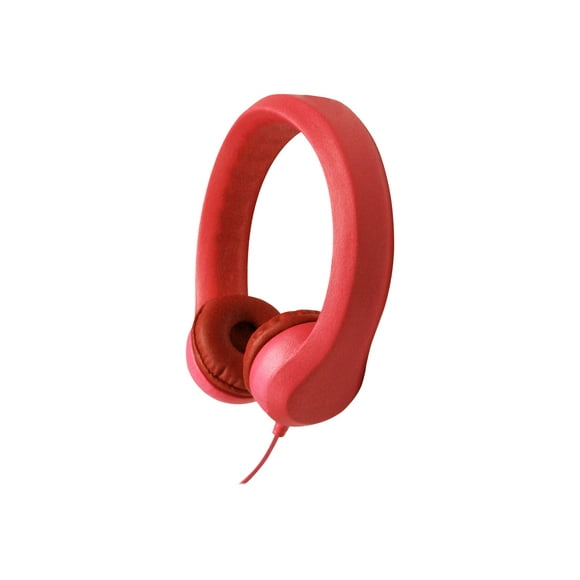 Hamilton Buhl Flex-Phones - Écouteurs - sur l'Oreille - Câblé - jack 3,5 mm - Isolation du Bruit - red