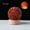 Red Agate, variant on MATROOY Natural Crystal Quartz Cluster Sphere Lamp Healing Night Light Home Decor-Amethyst