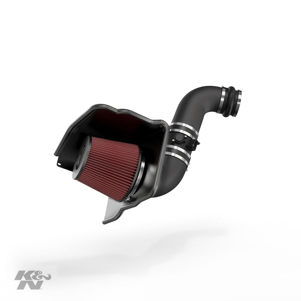K&N Cold Air Intake Kit High Performance, Guaranteed to Increase
