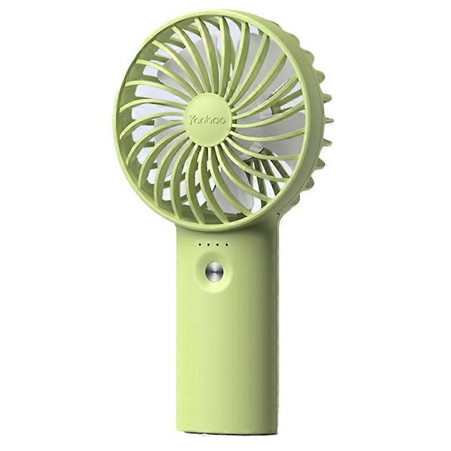 YOOBAO Y-F3 5000mAh Mini Handheld Fan 3 Speeds Adjustable Summer Fan - Mint Green