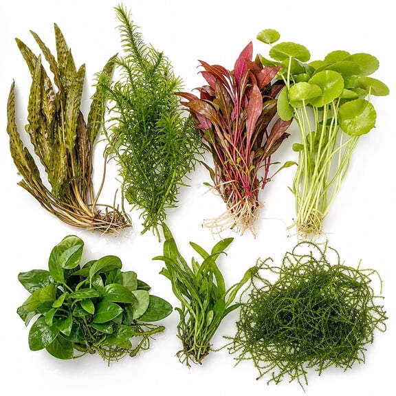Live Aquarium Plant BEGINNER PACK (Up To 5 Gallons)