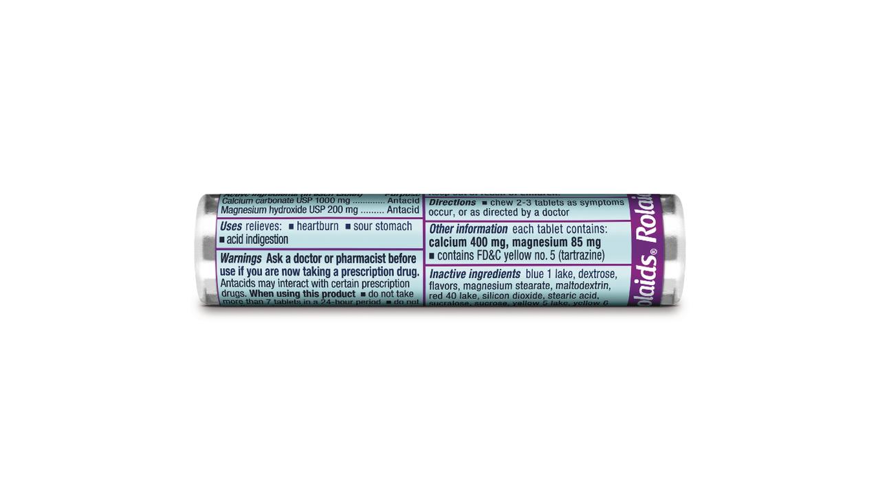 Rolaids Ultra Strength Tablets, Fruit 10ct Roll