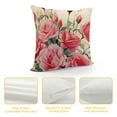 thumbnail image 4 of JEUXUS  Valentine's Day Bike Rose Flower Decorative Throw Pillow Covers  Pink Floral Heart Love You More Porch Outdoor Home Decor, All You Need is Love Anniversary Wedding Cushion Case, 4 of 5