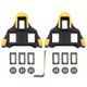 thumbnail image 1 of Tacos de pedal de bicicleta Placa de bloqueo de bicicleta para pedales SPD-SL (negro amarillo) Tmvgtek paseo en bicicleta, 1 of 7